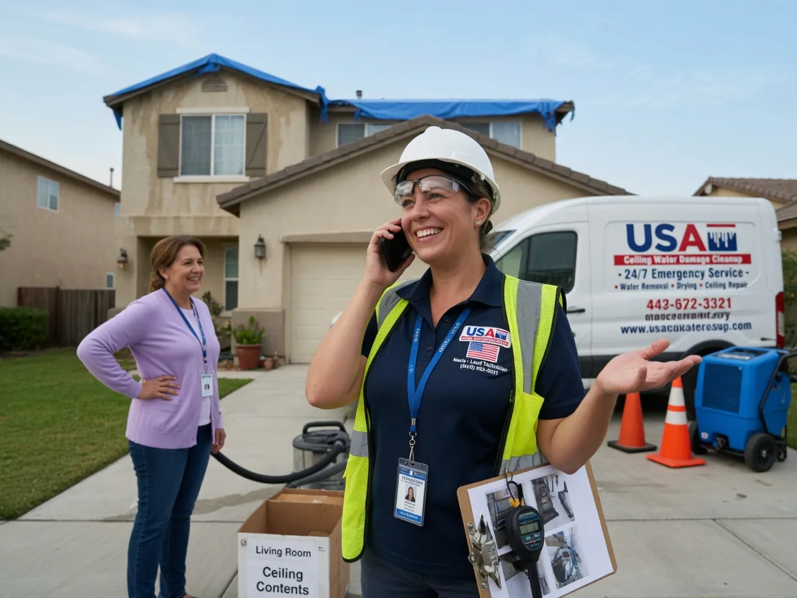 Ceiling Water Damage Restoration Vandalia, MT FAQs